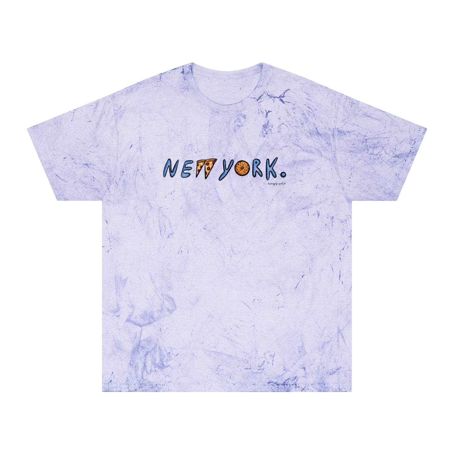 "NEW YORK." Color Blast T-Shirt
