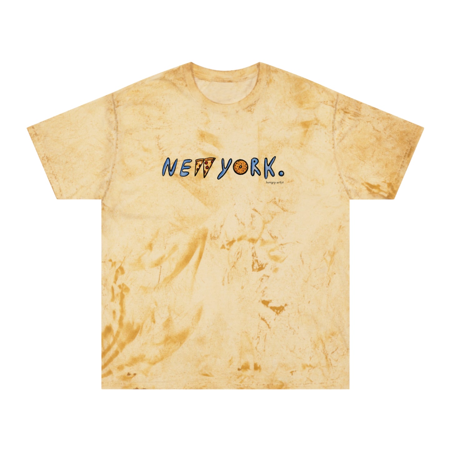 "NEW YORK." Color Blast T-Shirt