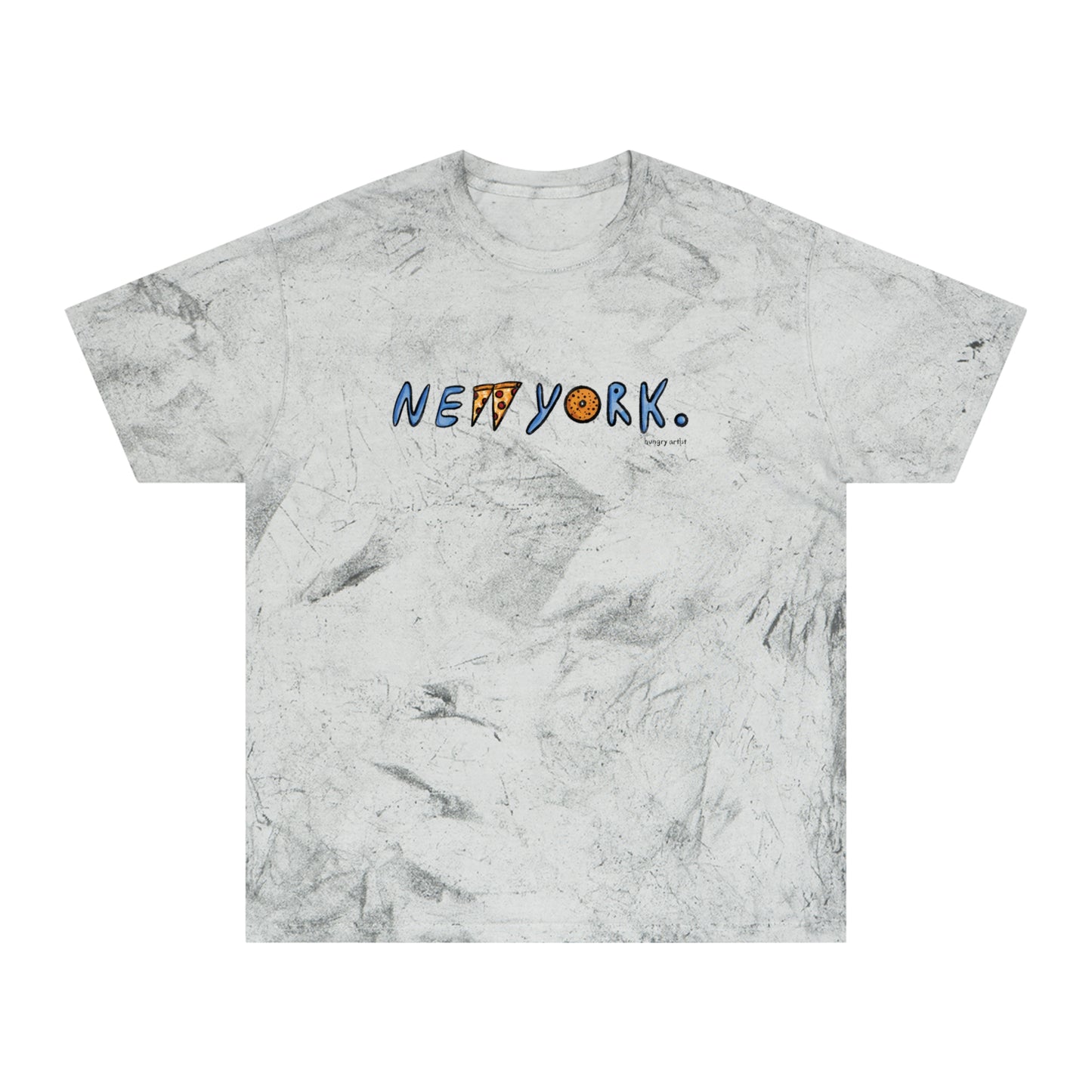 "NEW YORK." Color Blast T-Shirt