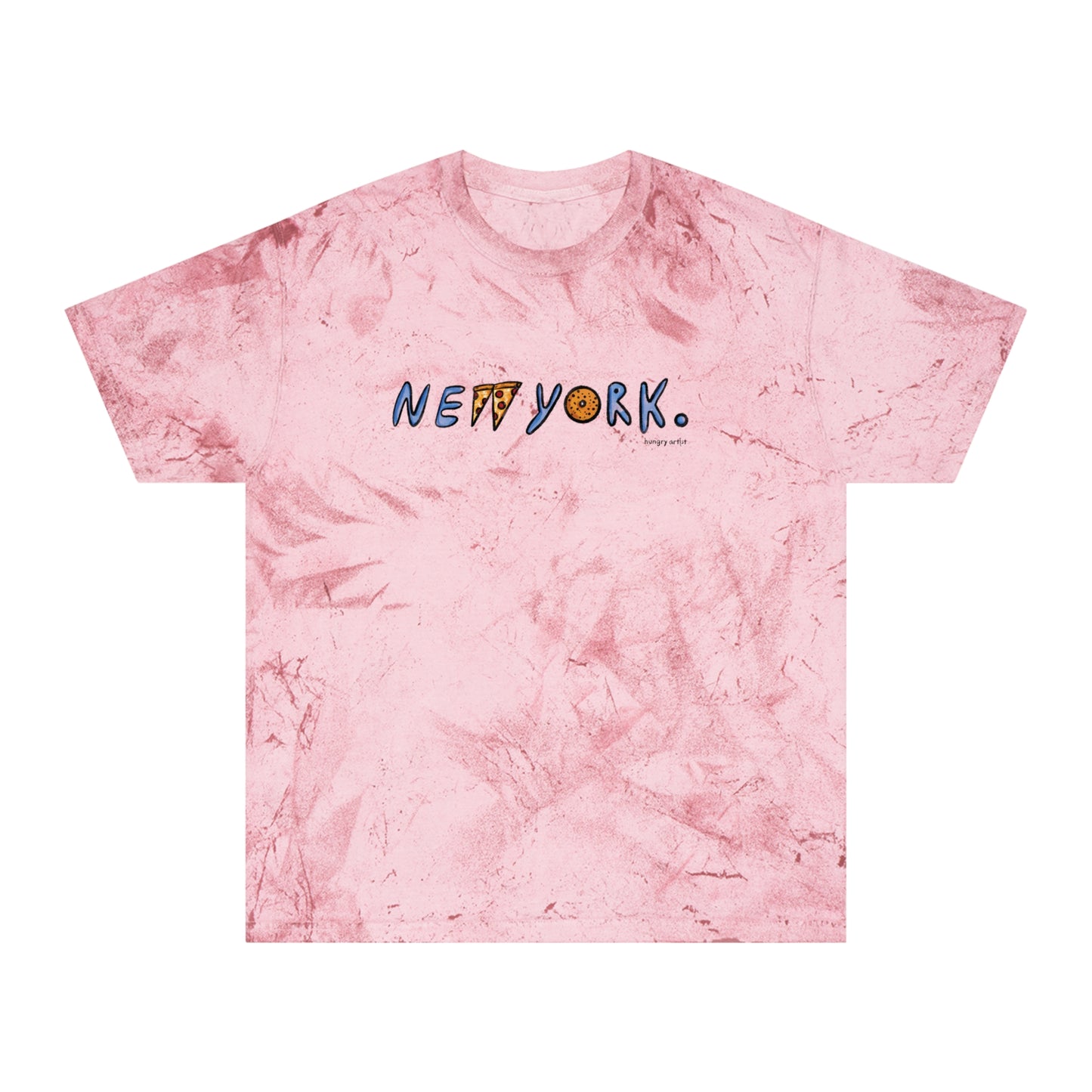 "NEW YORK." Color Blast T-Shirt