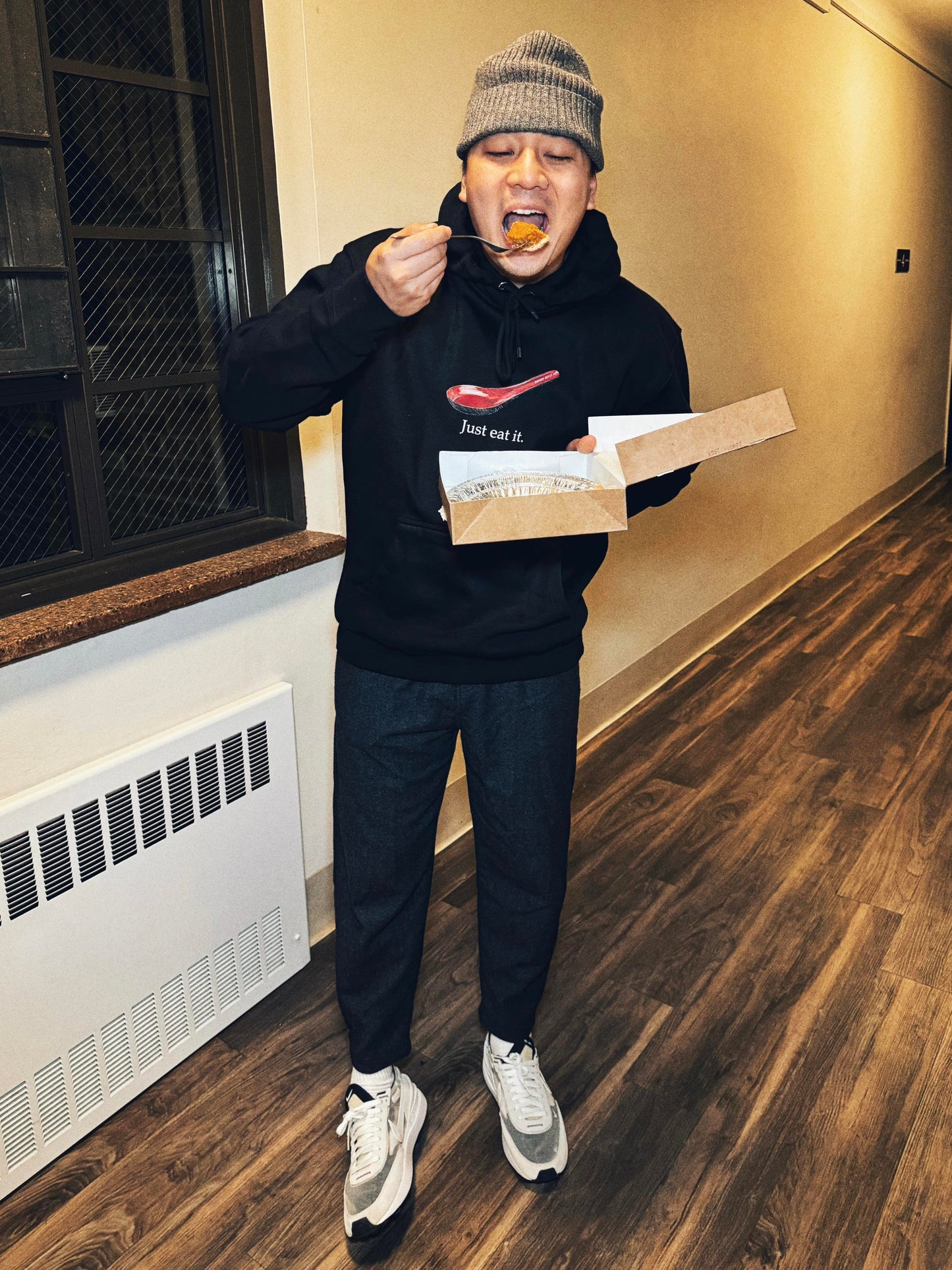 "Just Eat It." Premium Hoodie