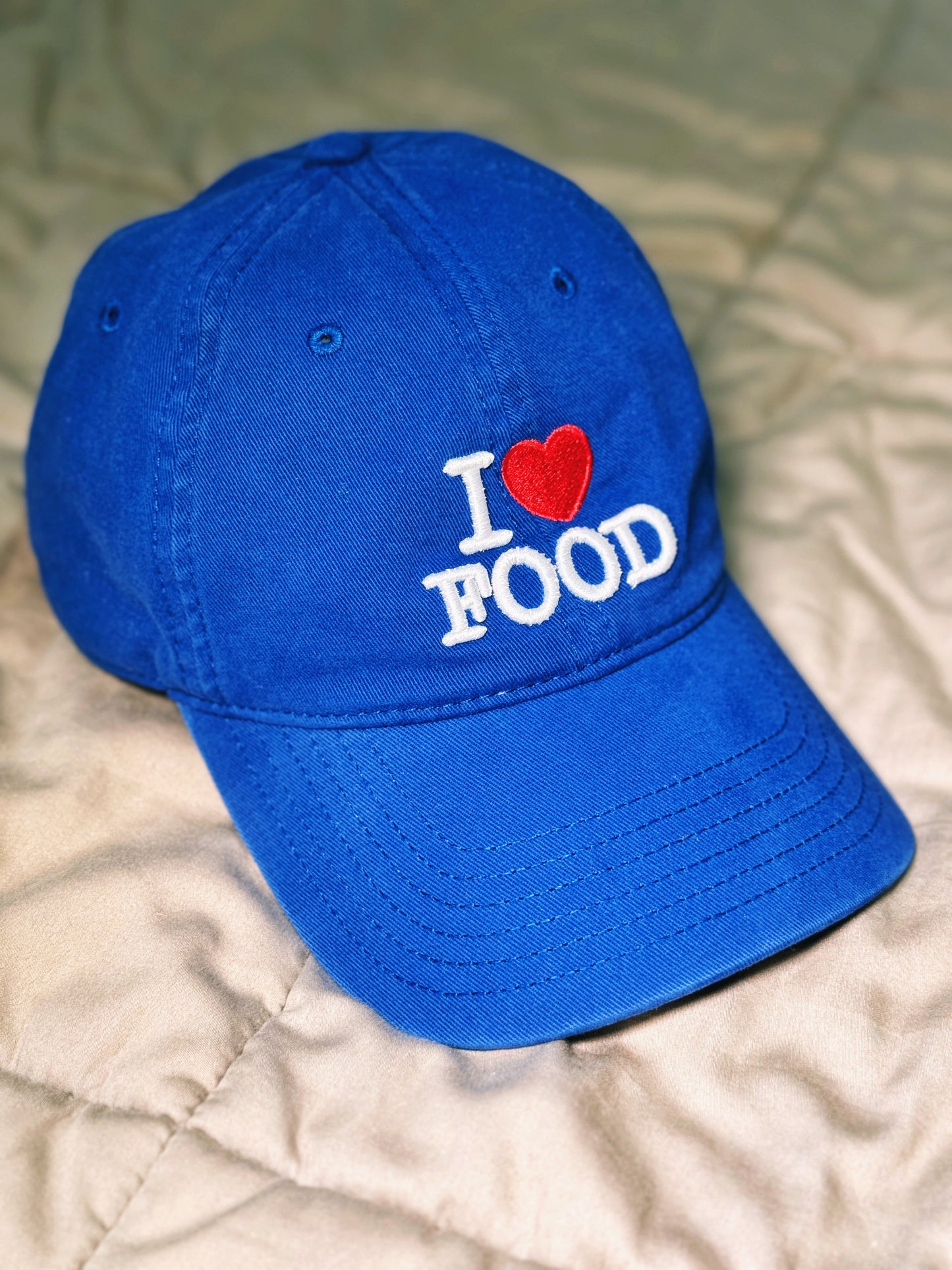 "I LOVE FOOD" Dad Hat