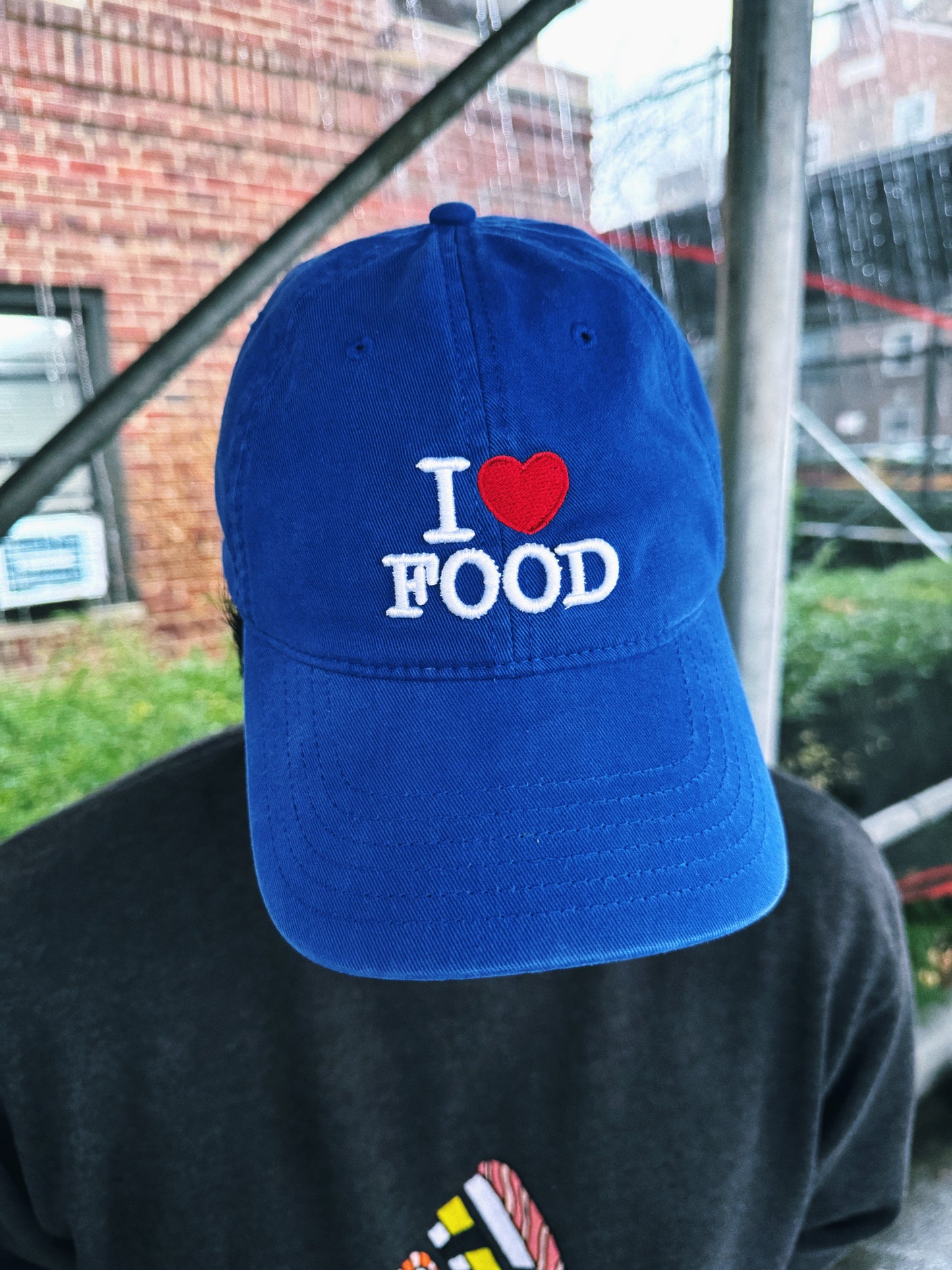 "I LOVE FOOD" Dad Hat