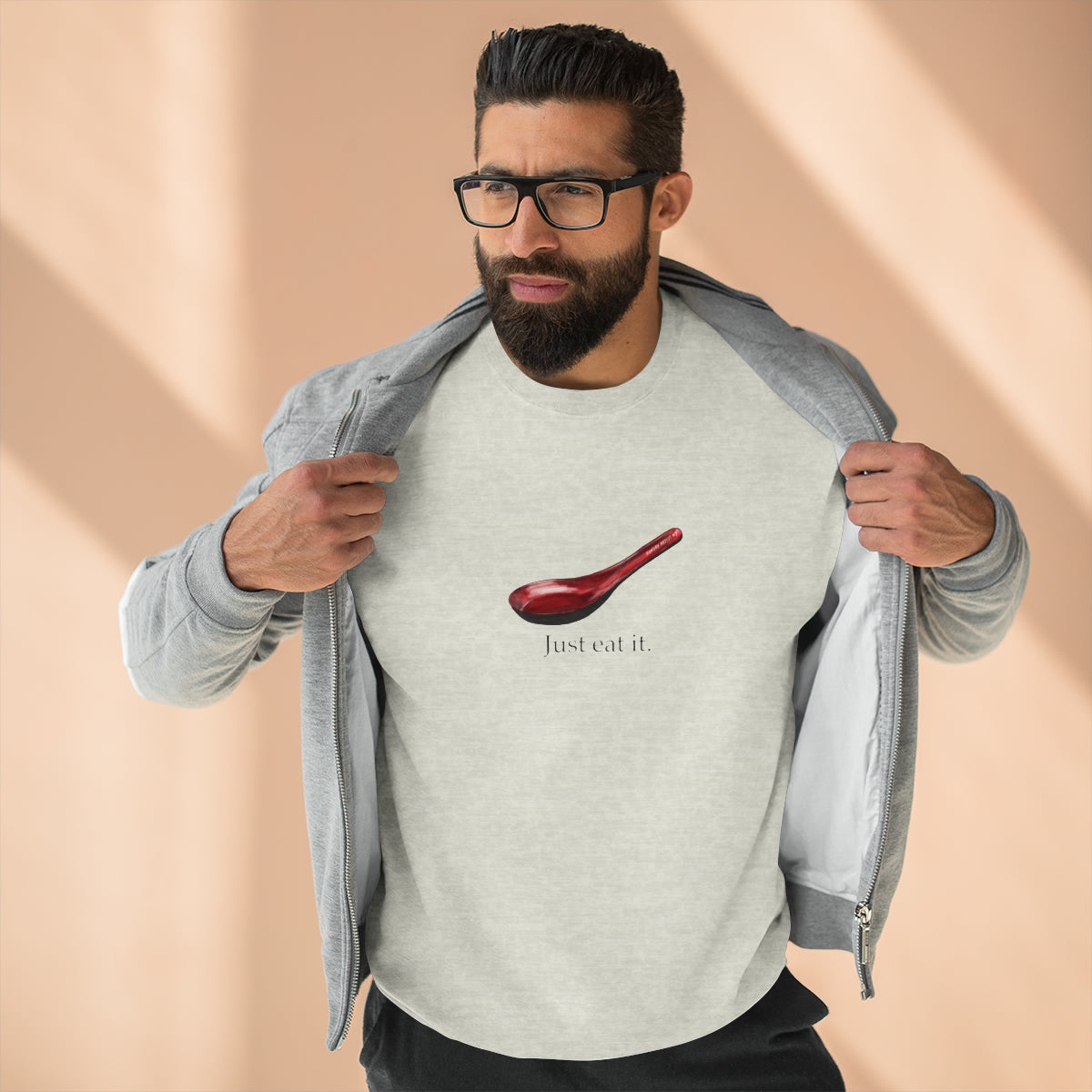 "Just Eat It." Premium Crewneck