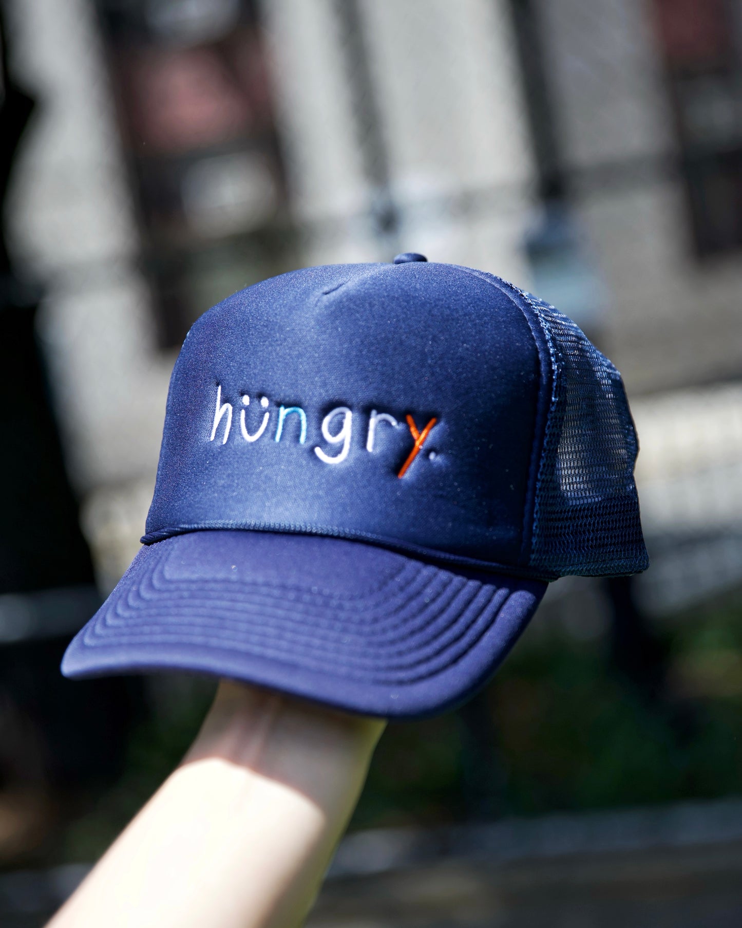 "hungry." Trucker Hat