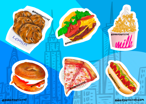 NYC Icons Sticker Sheet